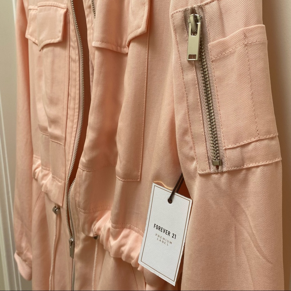 Forever 21 Premium Label Drawstring Jacket Size M - Picture 5 of 9